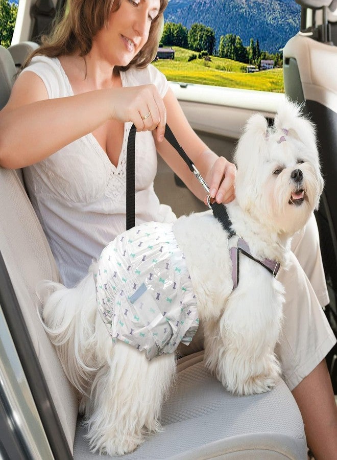 AMPLIN Pet Dog Cat Seat Belts, Car Headrest Restraint Adjustable Safety Leads Vehicle Seatbelt Harness, Durable Pet Seatbelt for Cars || Black (1) - Image 2